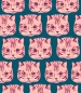 Preview: Canvas Leinen - Sarah Watts - Reading Nook - Meow Meow Galaxy